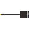 LogiLink UA0234 USB / VGA / HDMI adaptér [1x USB 3.0 zástrčka A - 1x VGA zásuvka, HDMI zásuvka] černá 10.00 cm