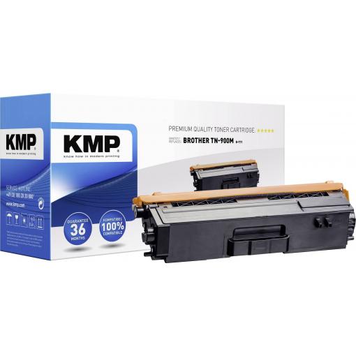 KMP toner náhradní Brother TN-900M, TN900M kompatibilní purppurová 6000 Seiten B-T71