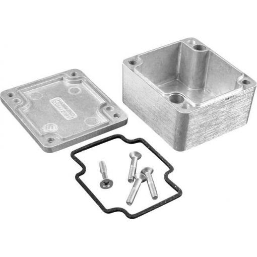 Hammond Electronics 1550Z104GASKET Těsnění silikon černá (d x š x v) 64 x 58 x 2 mm 2 ks