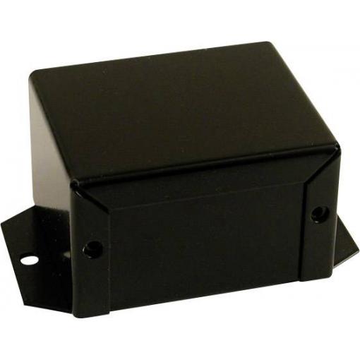 Hammond Electronics 1411FBLBK univerzální pouzdro 127 x 102 x 76 hliník černá 1 ks