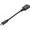 Digitus USB 3.0 adaptér [1x USB 3.2 gen. 1 zásuvka A - 1x USB 3.0 zástrčka C ] AK-300315-001-S 0.15 m kulatý, oboustranně zapojitelná zástrčka, dvoužilový