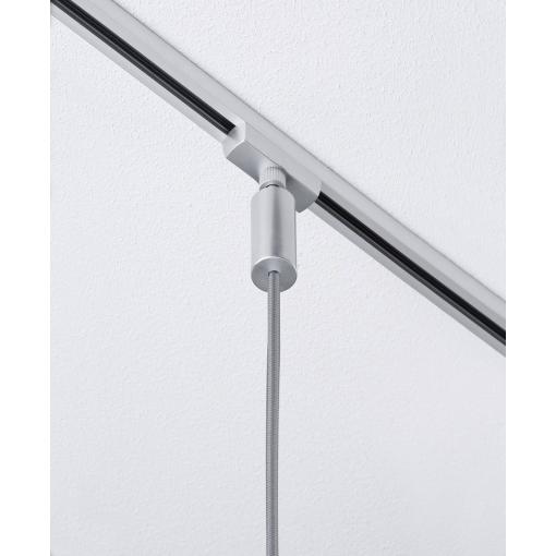 Paulmann Basic Pendel svítidla do lištových systémů (230 V) univerzální E27 20 W LED chrom (matný), chrom