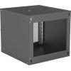 Intellinet Basic Line 9HE 19 nástěnná rozváděcí skříň (š x v x h) 540 x 487 x 560 mm 9 U černá (RAL 9005)