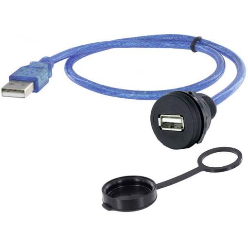 encitech 1310-1018-03 1310-1018-03 USB konektor Typ A, 1.50 m, 1 ks