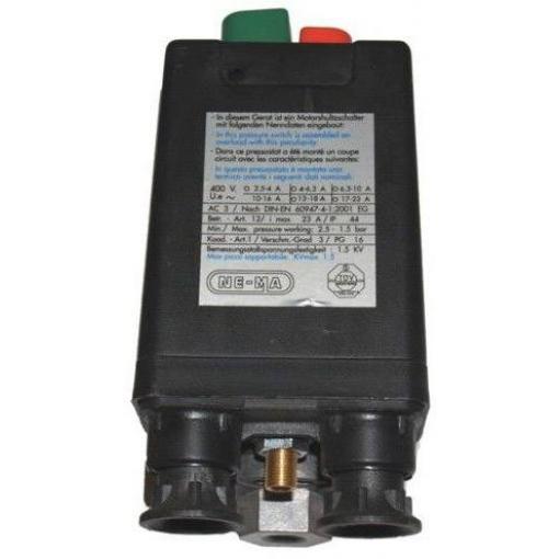 Aerotec Nema Schalter 400V 3 Wege 3/8 Zoll 6,3-10 A - Abg. 3 - 1/4 Zoll 9063148 1 ks