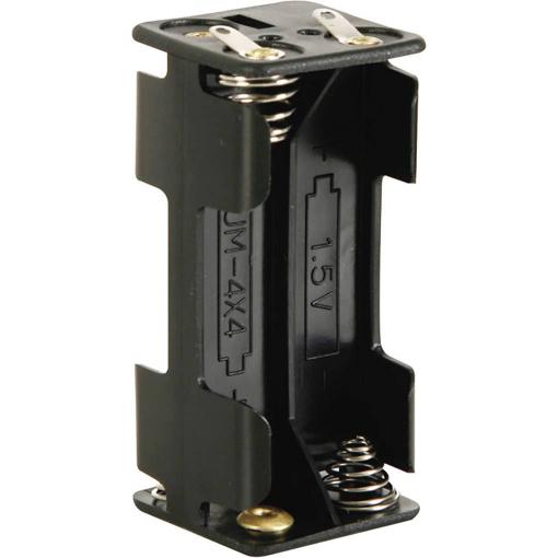 Velleman BH443D bateriový držák 4x AAA pájený konektor (d x š x v) 53 x 27 x 25 mm