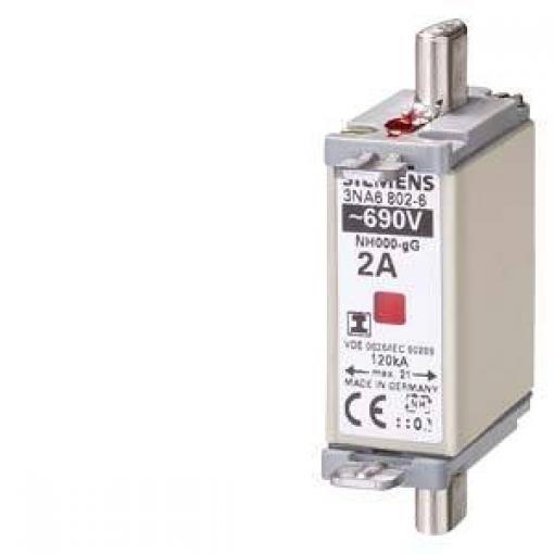 Siemens 3NA68056 sada pojistek Velikost pojistky = 0 16 A 690 V 3 ks