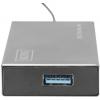Digitus DA-70240-1 USB Hub 4 porty USB-A USB 3.0 5 GBit/s s hliníkovým krytem černá DA-70240-1