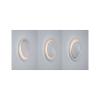 Paulmann 92926 Dekorativ LED vestavné nástěnné svítidlo, LED, pevně vestavěné LED, 2.5 W, bílá (matná)