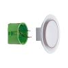 Paulmann 92926 Dekorativ LED vestavné nástěnné svítidlo, LED, pevně vestavěné LED, 2.5 W, bílá (matná)