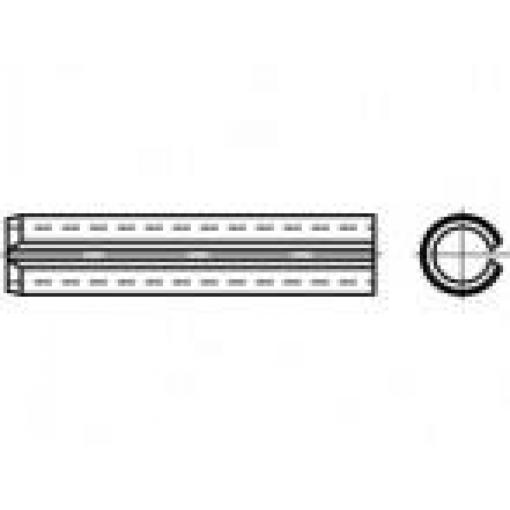 TOOLCRAFT TO-5360181 upínací kolíky nerezová ocel 100 ks