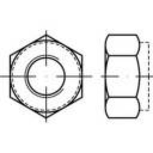 TOOLCRAFT TO-5374692 šestihranné matice M12 nerezová ocel A2 250 ks