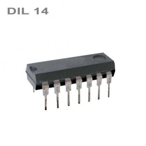 CMOS 4093   DIL14  IO