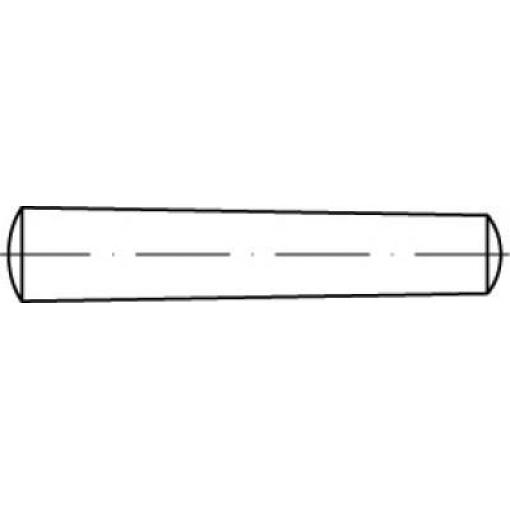 TOOLCRAFT TO-5394384 kuželový kolík 16 mm ocel 10 ks