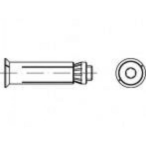 Alstertaler Schrauben & Präzisionsteile Hollo-Bolt 90 mm pozinkovaná ocel 820310140080090 1 ks
