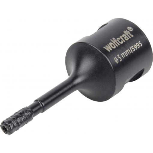 Wolfcraft 5995000 vrtací korunka 1 ks 5 mm diamantová vrstva 1 ks