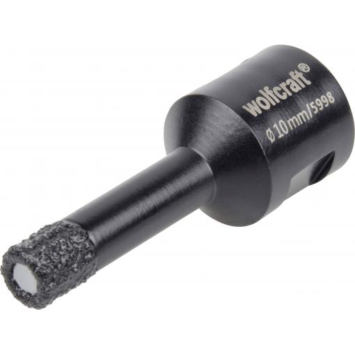 Wolfcraft 5998000 vrtací korunka 1 ks 10 mm diamantová vrstva 1 ks