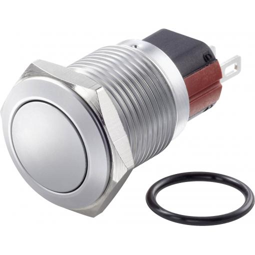 TRU COMPONENTS TC-GQ16-KF-11/J/C, TC-7494704 tlačítko antivandal, 16 mm, 48 V/DC, 2 A, 1 ks