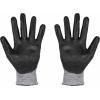 TOOLCRAFT TO-5621604 HPPE vlákna , polyester, syntetické vlákno , polyuretan rukavice odolné proti proříznutí Velikost rukavic: 8 EN 388 CAT II 1 pár