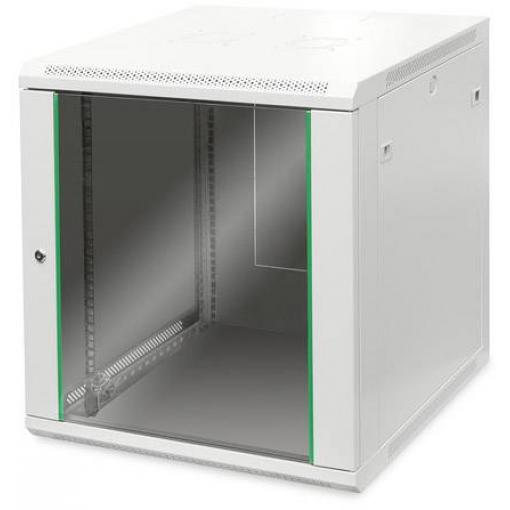 Digitus DN-19 12U-6/6-EC 19 nástěnná rozváděcí skříň (š x v x h) 600 x 638.4 x 600 mm 12 U šedobílá (RAL 7035)