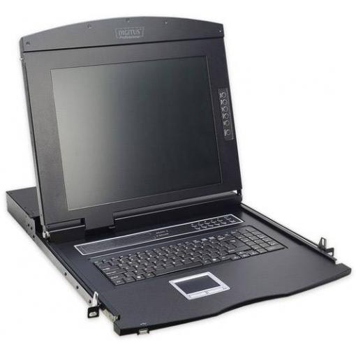 Digitus DS-72210 KVM konsole VGA 1280 x 1024 Pixel