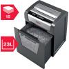 Rexel Momentum X415 skartovačka 15 listů mikrořez 4 x 40 mm P-4 23 l Křížový řez sponky do sešívačky, kancelářské sponky
