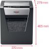 Rexel Momentum X415 skartovačka 15 listů mikrořez 4 x 40 mm P-4 23 l Křížový řez sponky do sešívačky, kancelářské sponky