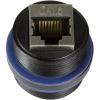 LogiLink RJ45 síťový adaptér [1x RJ45 zásuvka - 1x RJ45 zásuvka] 0 mm černá