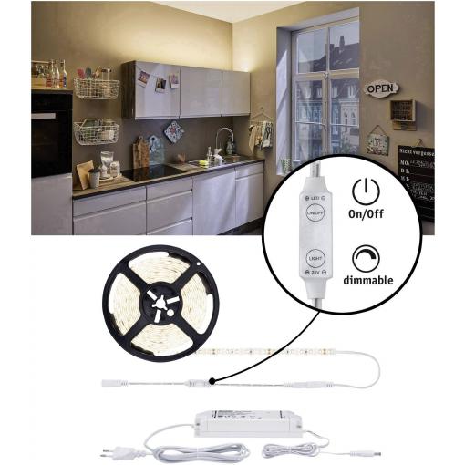 Paulmann SimpLED 78956 Kompletní sada LED pásku konektor 24 V 3 m teplá bílá 1 ks