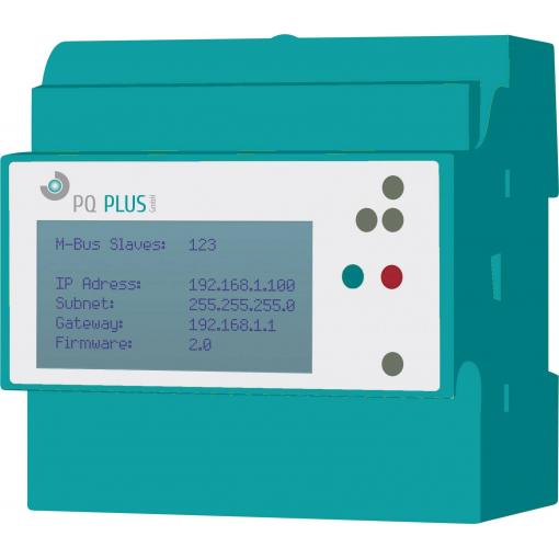 PQ Plus PQ M-Zentrale 60 digitální měřič na DIN lištu