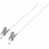 VOLTCRAFT MSB-501 sada měřicích kabelů lamelová zástrčka 4 mm lamelová zástrčka 4 mm 25.00 cm 12 ks
