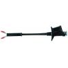 HT Instruments 6009-IECR banánkový konektor 1003200 banánková zdířka , zásuvka 4 mm, konektor 4 mm, krokosvorka CAT III 1000 V červená 1 ks