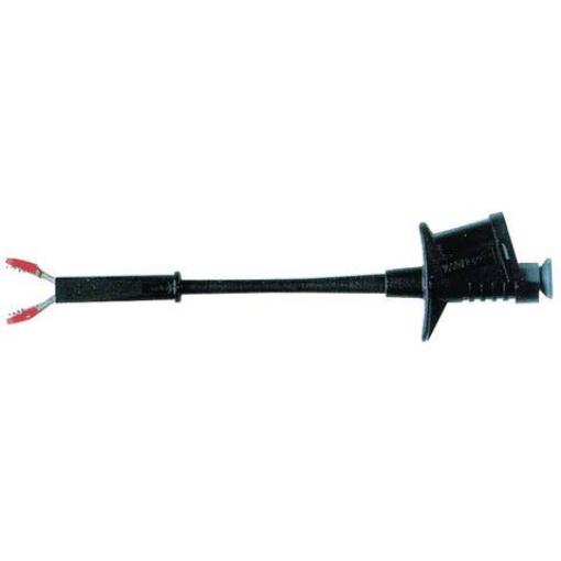 HT Instruments 6009-IECR banánkový konektor 1003200 banánková zdířka , zásuvka 4 mm, konektor 4 mm, krokosvorka CAT III 1000 V červená 1 ks