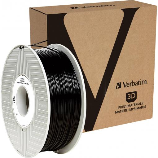 Verbatim 55513 55513_CLR vlákno pro 3D tiskárny TPE plast chemicky odolné, odolné proti povětrnostním vlivům, flexibilní 2.85 mm 500 g černá 1 ks