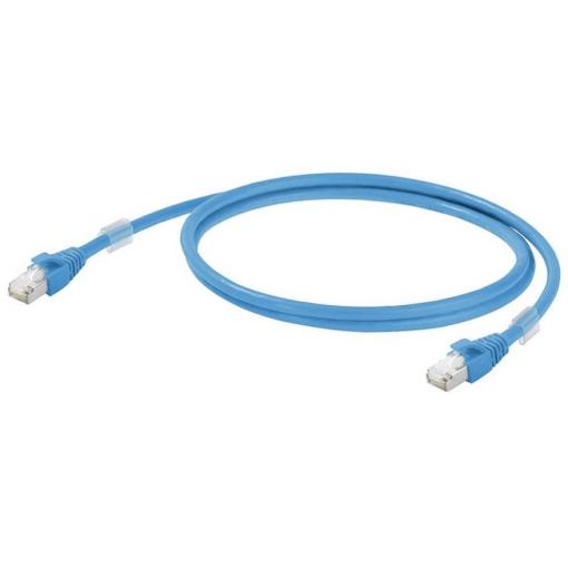 Weidmüller 1165900150 RJ45 síťové kabely, propojovací kabely CAT 6A S/FTP 15.00 m modrá samozhášecí 1 ks