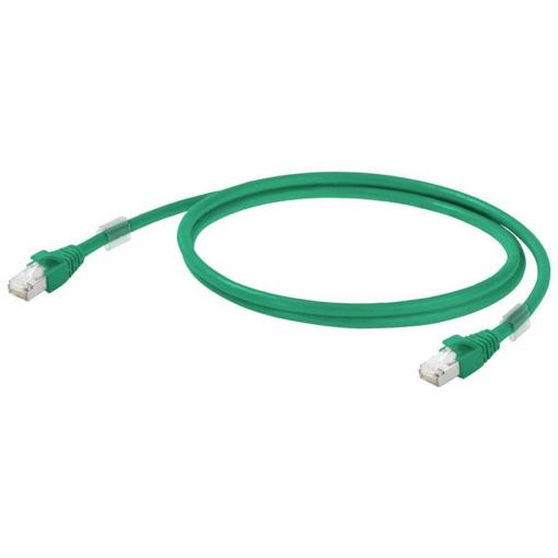 Weidmüller 1251590400 RJ45 síťové kabely, propojovací kabely CAT 6A S/FTP 40.00 m zelená samozhášecí 1 ks