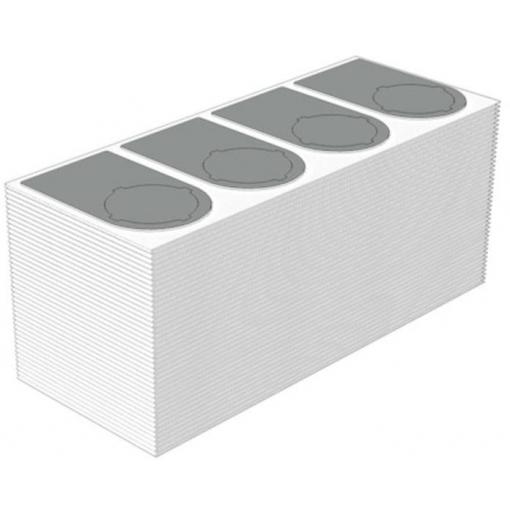 Weidmüller 2621130000 SM-FO 27/18-22 MM SI značení přístrojů Potisknutelná plocha: 29.5 x 20.25 mm stříbrná Počet markerů: 500 500 ks