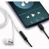 Renkforce USB-C®, audio kabelový adaptér [1x USB-C® zástrčka - 1x jack zásuvka 3,5 mm] 15.00 cm flexibilní provedení