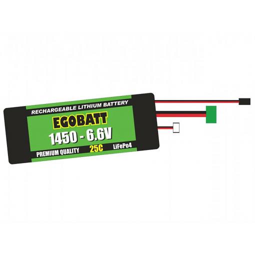 Pichler Modellbau C8334 akupack LiFe (modelářství), 6.6 V, 1450 mAh, články 2, 25 C, blok, XH