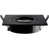 Heitronic 500596 DL7801 LED vestavné svítidlo, LED, GU10, GU5.3, 8 W, černá