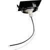 Heitronic 500596 DL7801 LED vestavné svítidlo, LED, GU10, GU5.3, 8 W, černá