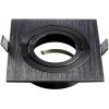 Heitronic 500596 DL7801 LED vestavné svítidlo, LED, GU10, GU5.3, 8 W, černá