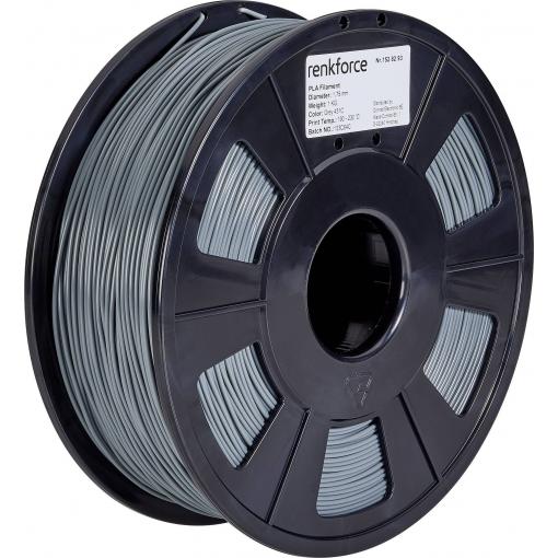 Renkforce RF-4511192 vlákno pro 3D tiskárny PLA Pro 1.75 mm 1000 g šedá 1 ks