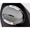Evoluent D Small laserová ergonomická myš, přenos USB, černá/stříbrná