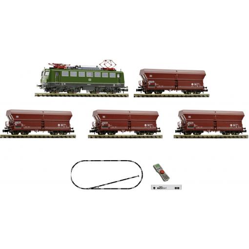 Startovací digitální sada z21: Elektrická lokomotiva BR 140 s nákladním vlakem, dB Fleischmann 931895