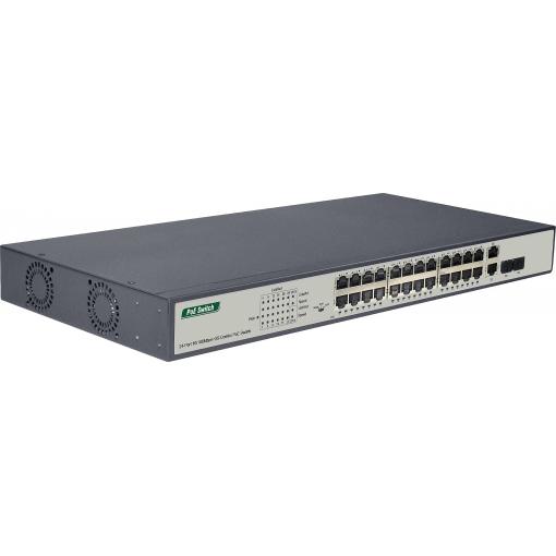 Digitus DN-95343 DN-95343 síťový switch 24 + 2 porty 10 / 100 MBit/s