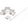 Renkforce RJ45 vestavný modul Keystone CAT 6A 1 ks