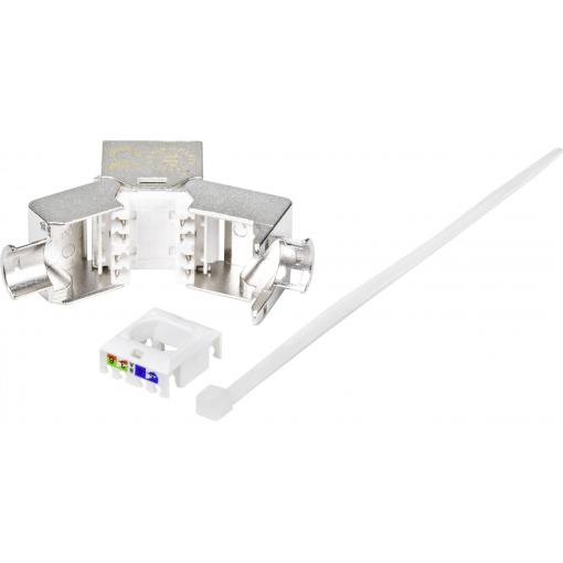 Renkforce RJ45 vestavný modul Keystone CAT 6A 1 ks