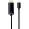 Renkforce USB-C® / HDMI kabelový adaptér USB-C ® zástrčka, Zástrčka HDMI-A 3.00 m černá UHD 4K @ 60 Hz RF-4531594 Kabel pro displeje USB-C®
