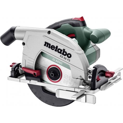 Metabo KS 66 FS Metaloc ruční kotoučová pila, max. řez 66 mm, kufřík, 1500 W, 601066500